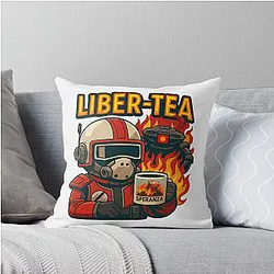 Arc Raiders Liber Throw Pillow