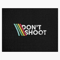 Don Shoot Gaming Arcade Stripes Jigsaw Puzzle