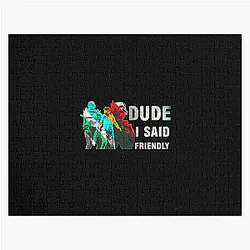 Dude Said Friendly ARC Raiders Robot Gamer Jigsaw Puzzle