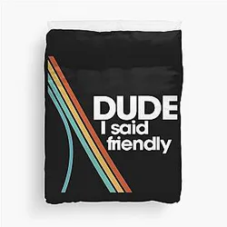 Arc Raiders Friendly Duvet Cover