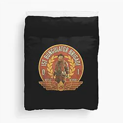 Vintage Burnt Peanut Alliance ARC Raiders Duvet Cover