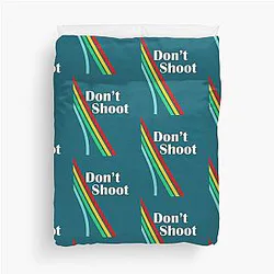 Don't Shoot Arc Raiders Video Game Duvet Cover