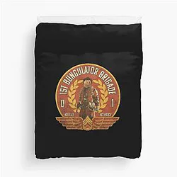Vintage Burnt Peanut Alliance ARC Raiders Duvet Cover