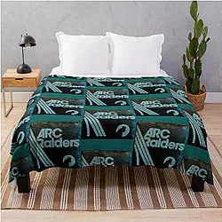 Character Fan Art Inspired by Arc Raiders Throw Blanket