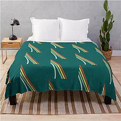 Arc Rainbow Throw Blanket