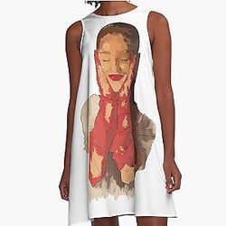 Cute Ariana Grande A-Line Dress