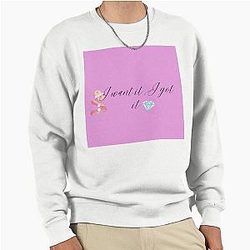 I Want It Ariana Grande Pink Diamond Design Pullover Sweatshirt