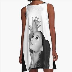 Excuse Me Ily Ariana Grande Poster A-Line Dress