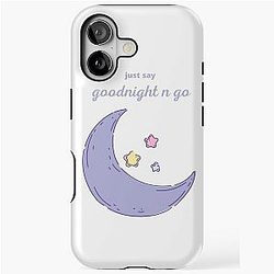 Goodnight & Go (Ariana Grande) iPhone Tough Case