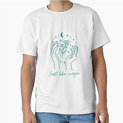 Just Like Magic Ariana Grande Lyrics Green Classic T-Shirt
