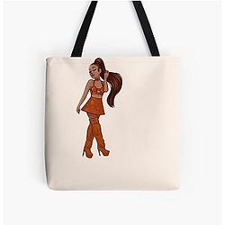 Ariana Grande SWC Cartoon All Over Print Tote Bag