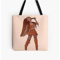 Ariana Grande Sweat Cartoon All Over Print Tote Bag