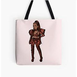 Ariana Grande SWAT Cartoon All Over Print Tote Bag