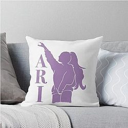 Ariana Grande Fan Merch Throw Pillow