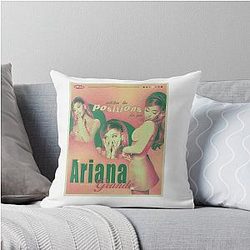 Ariana Grande Positions Watermelon Throw Pillow