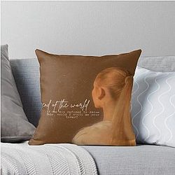 Ariana Grande End of the World Throw Pillow