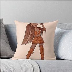 Ariana Grande SWT Cartoon Throw Pillow