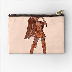 Ariana Grande Cartoon Zipper Pouch