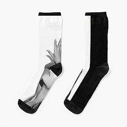 Excuse Me Ily Ariana Grande Poster Socks
