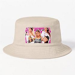 Ariana Grande Neon Pink Pop Star Poster Gift Bucket Hat