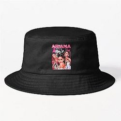 Ariana Grande Glitter Pop Star Collage Poster Gift Bucket Hat
