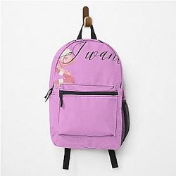 I Want It Ariana Grande Pink Diamond Design Backpack