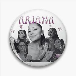 Ariana Grande Y2K Aesthetic Art Pop Star Fan Poster Pin