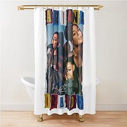 Ariana Grande Pop Music Poster Gift Shower Curtain