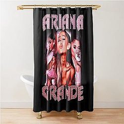 Ariana Grande Glitter Pop Star Gift Shower Curtain