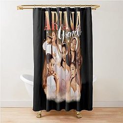 Ariana Grande Pop Fan Art Shower Curtain