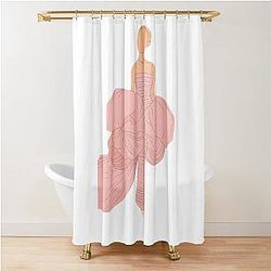 Ariana Grande Oscars Shower Curtain