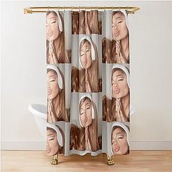 Ariana Grande Graphic Shower Curtain