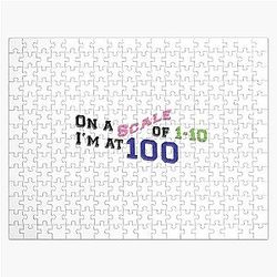 Of Sassy Quotes, On a scale I'm at 100, Ariana Grande Jigsaw Puzzle