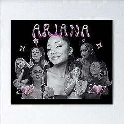 Ariana Grande Y2K Aesthetic Art – Pop Star Fan Poster