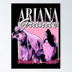 Ariana Grande Thank U Next Pop Diva Poster
