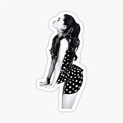 Ariana Grande Kiss Face Sticker