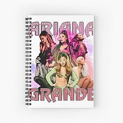 Ariana Grande Glitter Pop Poster Notebook