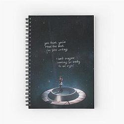 Ariana Grande Hampstead lyrics Spiral Notebook