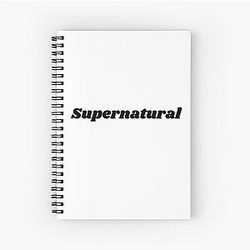Ariana Grande Supernatural Notebook