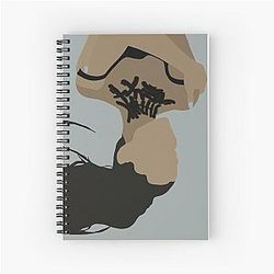 Ariana Grande - thank u next Faceless Spiral Notebook