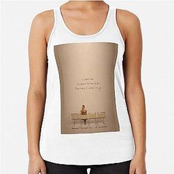 Ariana Grande Racerback Tank Top end of the world lyrics