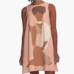 Shea Butter Baby Ari Lennox A Line Dress