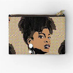 Ari Lennox pop zipper pouch