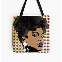 Ari Lennox Pop Art All Over Print Tote Bag