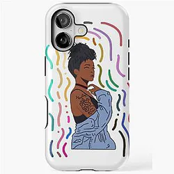 Ari Lennox Line Drawing Case for iPhone
