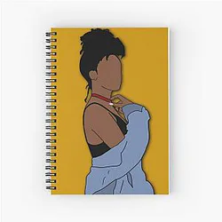 Ari Lennox Spiral Notebook