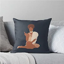 Shea Butter Baby Ari Lennox Throw Pillow