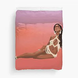 Ari Lennox Location Duvet Cover