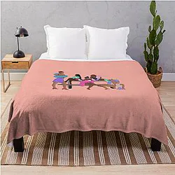 Ari Lennox Fan Art Throw Blanket