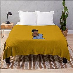 Ari Lennox Fan Art Throw Blanket